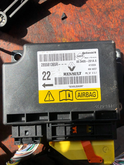 Блок управления AirBag Renault Scenic III 2009-2016 (285581365R) Ковель - изображение 1