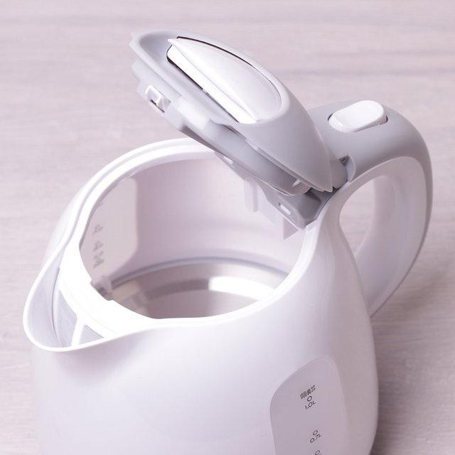 Электрочайник белый с серым на 1 л Kamille KM-1719B Киев - изображение 4