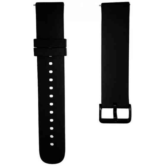 DM Ремінець Silicon Original 20 mm Універсальний Black Харьков