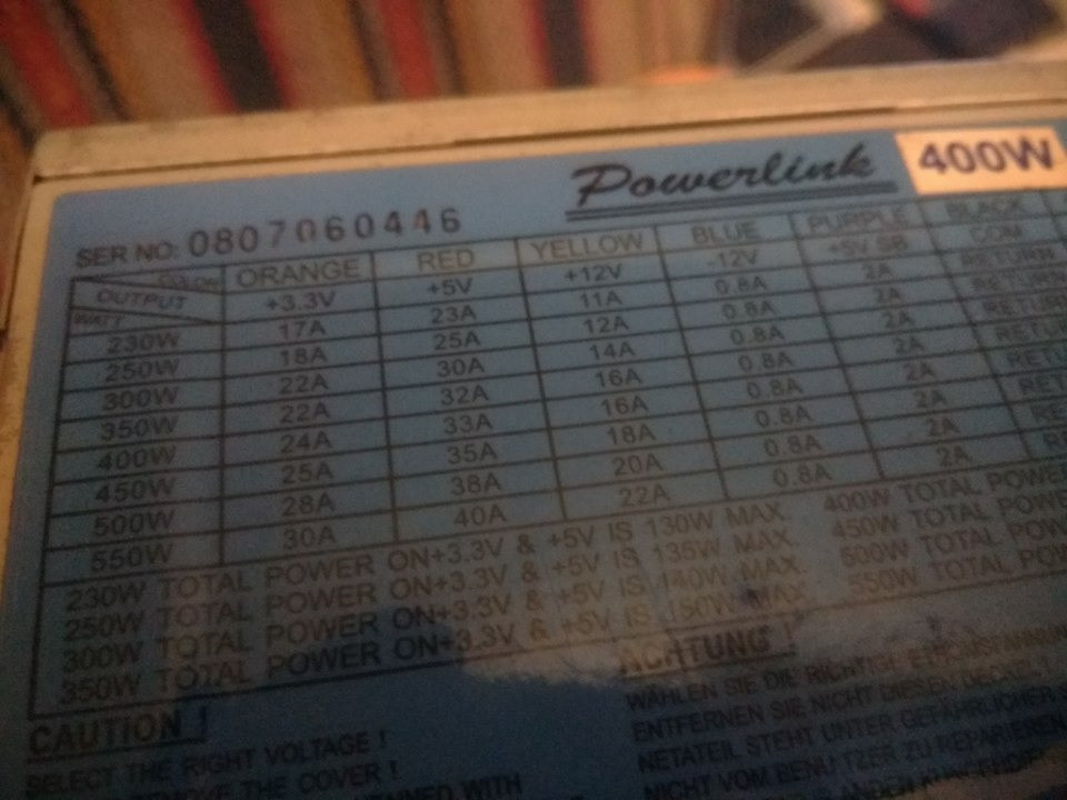 Системні Блоки живлення Кaсекom ATX-400(400Ватт) і т.п. Львов - изображение 1