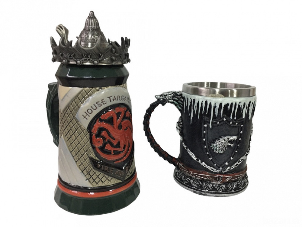Подарочный набор Кружка Game Of Thrones House Targaryen Fire And Blood Игра Престолов и Зима Близко  Киев - изображение 2