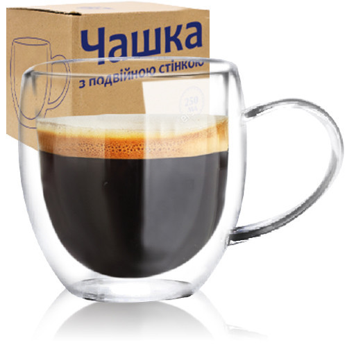 Чашка з подвійними стінками SNT 201-30 250 мл Киев - изображение 1