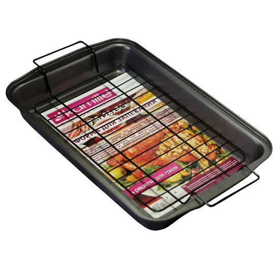 Форма для запікання з решіткою для гриля Kamille KM-6001 Київ - зображення 1