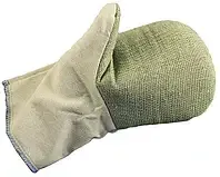 Перчатки рабочие комбинированные двунитка с брезентовым надолонником, пар Киев - изображение 1