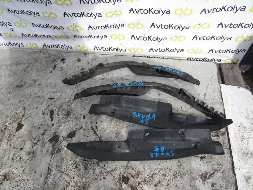 Кронштейн переднего бампера  Skoda Octavia A5 2006-2013 Ковель - изображение 1
