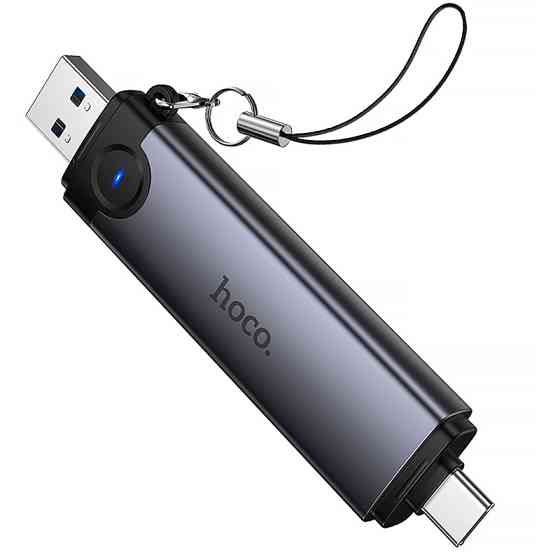 Картридер Hoco HB56 Victory 5in1 Type-C/USB2.0 to SD/TF3.0 + USB 2.0 Херсон