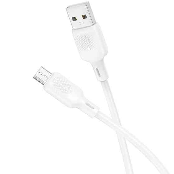 Дата кабель Borofone BX113 Lenny USB to MicroUSB 2.4A (1m) Херсон