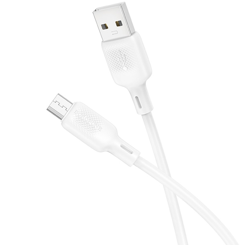 Дата кабель Borofone BX113 Lenny USB to MicroUSB 2.4A (1m) Херсон - изображение 2