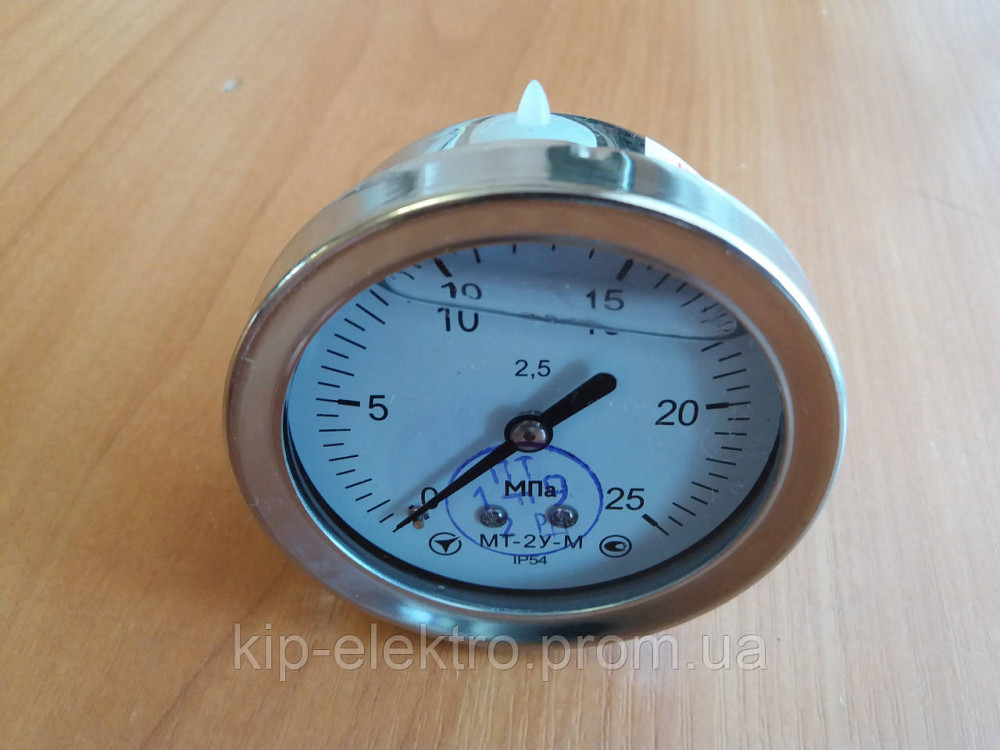 Манометр виброустойчивый (глицериновый)  МТ-2У-М (МТ-2У, МТ-2У-Ву, МТ-2УВу, МТ-2Ву) - осевой штуцер  Київ - зображення 12