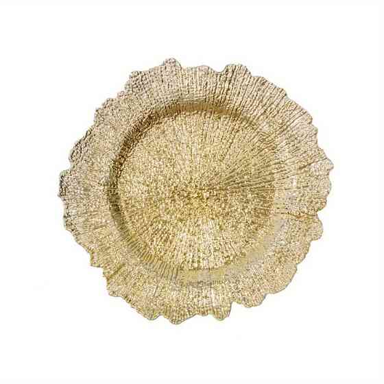 Подтарельник для сервировки Ø33см Leeseph золото 2 шт. Одеса