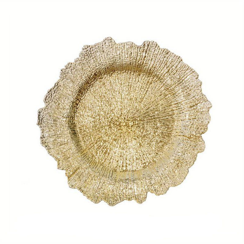 Подтарельник для сервировки Ø33см Leeseph золото 2 шт. Одеса - зображення 4