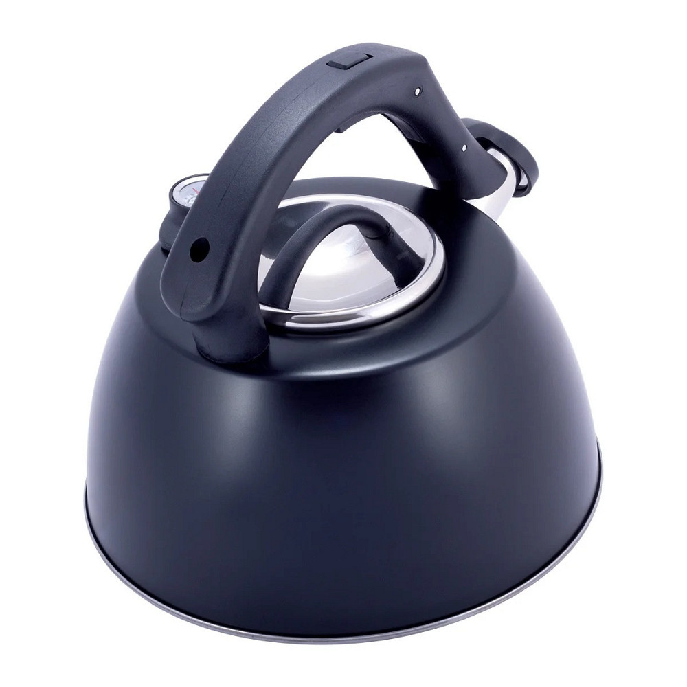 Чайник Kamille из стали со свистком и термометром 3 л Одесса - изображение 4