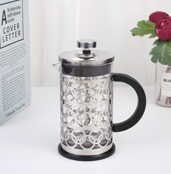 Френч-прес Bohmann BH-9110-ST 1000 мл Київ - зображення 1