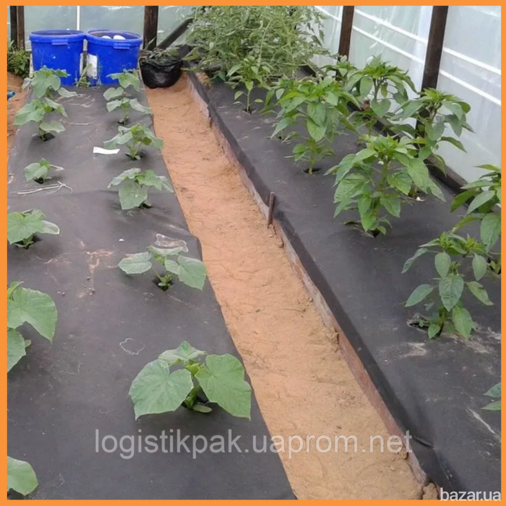 Агроволокно  черное 50г/м²|1.07х100м Харьков - изображение 5