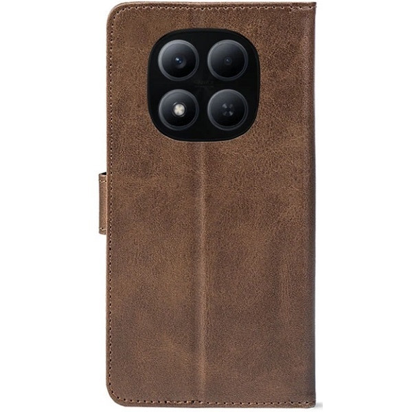 BoxFace  Чохол-книжка Crazy Horse Clasic для Xiaomi Redmi Note 15 Pro+ 5G/Poco M8 Pro 5G Brown (Fron Харків - зображення 2