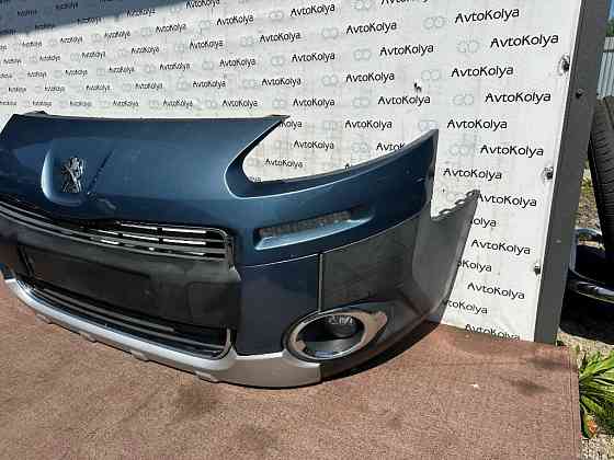 Бампер передний в сборе Peugeot Partner 2008-2015 (9682966577) пасс. Ковель