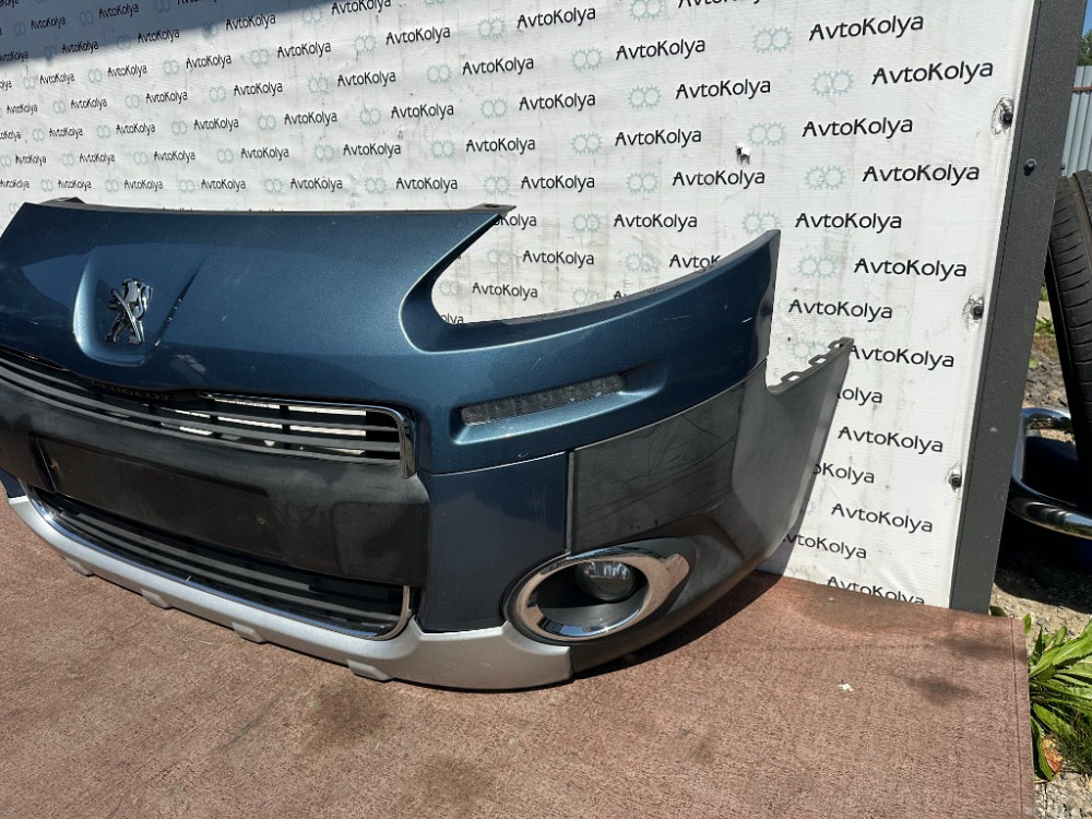Бампер передний в сборе Peugeot Partner 2008-2015 (9682966577) пасс. Ковель - зображення 2