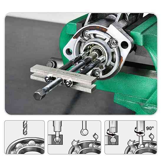 Съёмник подшипников универсальный 10ед. TOPTUL JGAI1005 Харьков