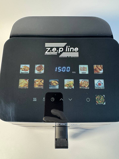 Аэрогриль мультипечь на два тэна с силиконовой формой Zepline ZP-00344 13 л 4200 Вт Київ - зображення 8