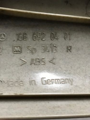 Бу накладка верхня Mercedes W168, 1686920401 , A1686920401 правой передней стойки Кропивницький - зображення 2