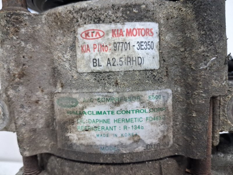 Компрессор кондиционера Kia Sorento BL 2.5 DIESEL D4CB 2002 (б/у) Київ - зображення 5