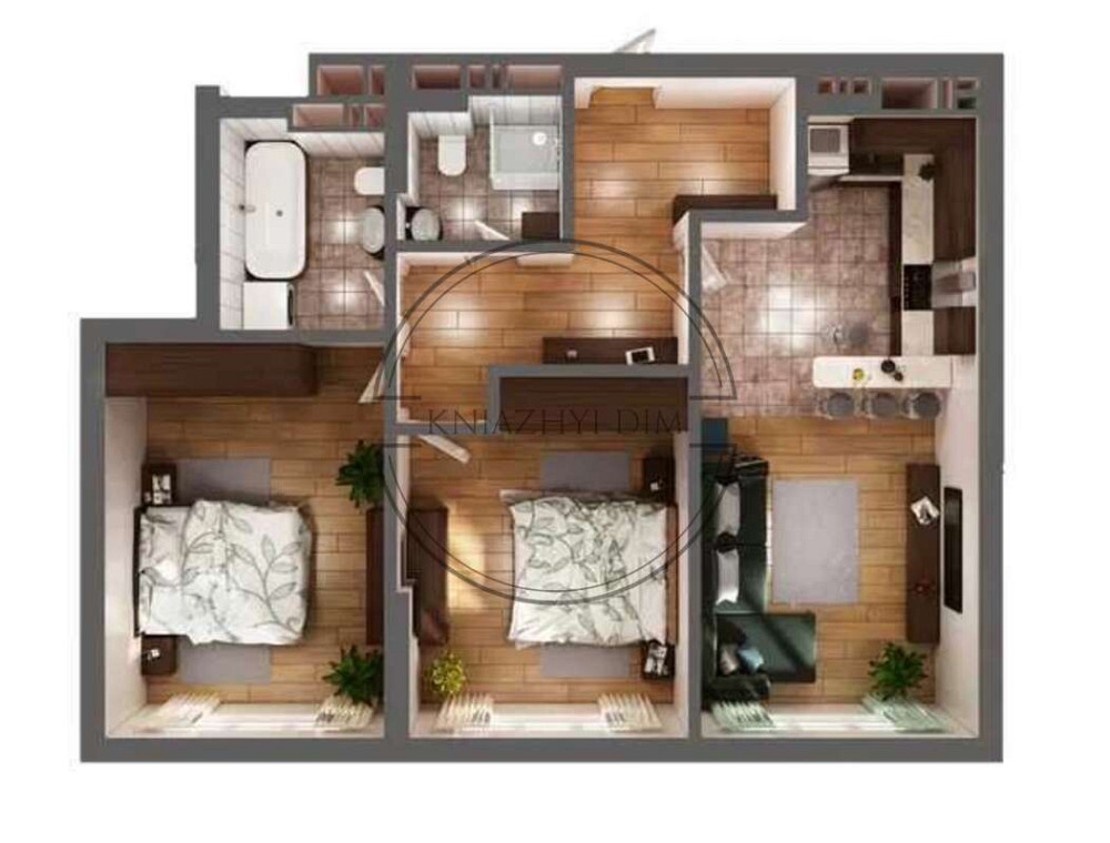 Продаж 2-кімнатної квартири в ЖК Greenville Park. № 21142211 Київ - зображення 3