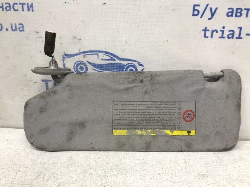 Козырек солнцезащитный правый Toyota Avensis 2002-2010 7431005161B1 (Арт. 31265) Київ - зображення 3