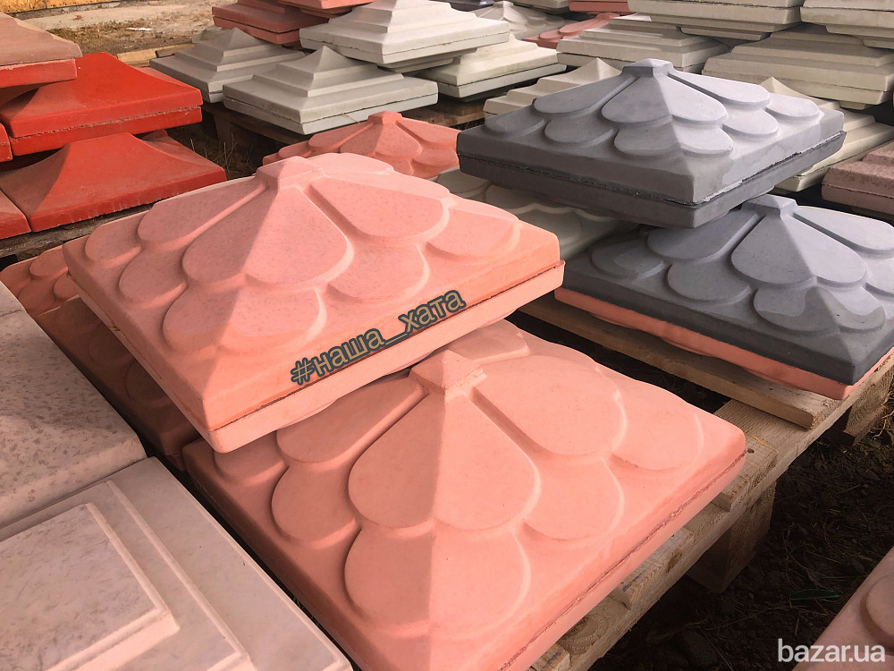 Бетонні вироби, стовпи, парапети, кришки для стовпів від виробника Херсон - зображення 10