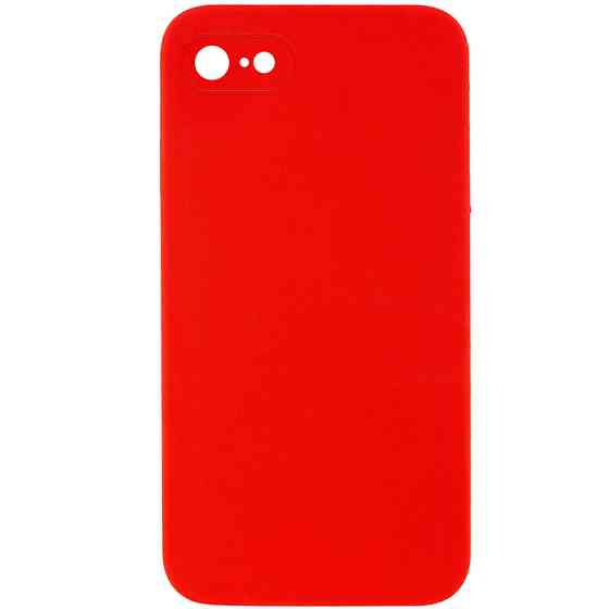 Чехол Silicone Case Square Full Camera Protective (AA) NOLOGO для Apple iPhone 7/8/SE (2020) (4.7") Херсон