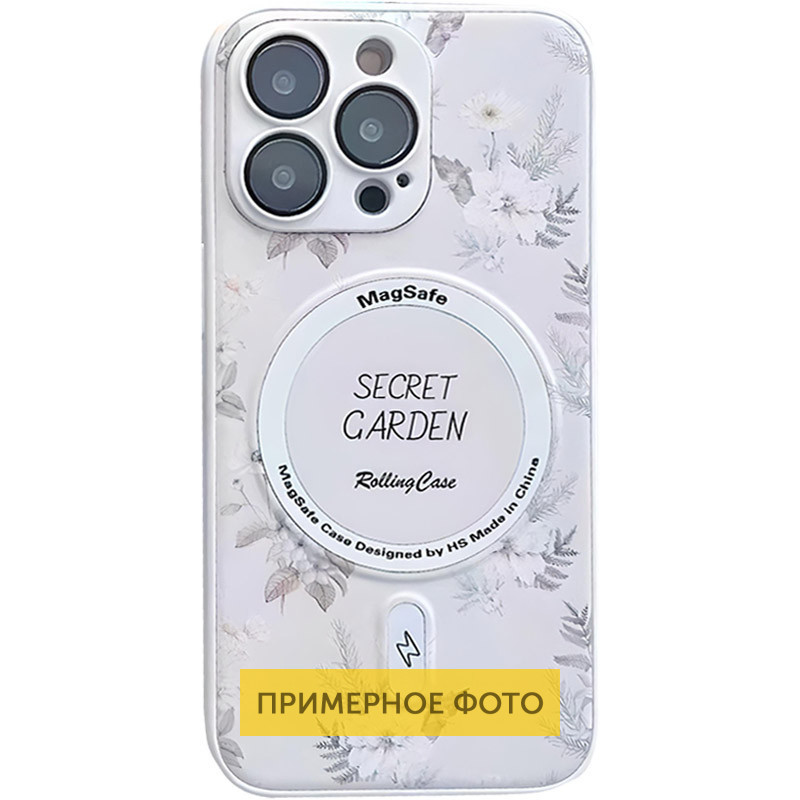 TPU+PC чехол Secret Garden with MagSafe для Apple iPhone 16 (6.1") Херсон - изображение 1