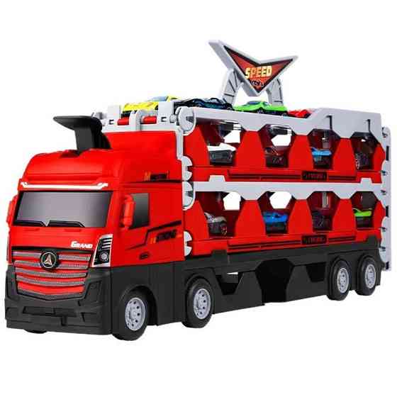 Игровой набор-грузовик SHT D663-T202 Catapult Truck + 8 small car Херсон