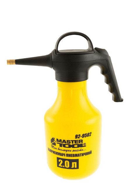 Опрыскиватель пневматический ручной MASTERTOOL 2 л удлиненный носик 92-9502 Харьков - изображение 1