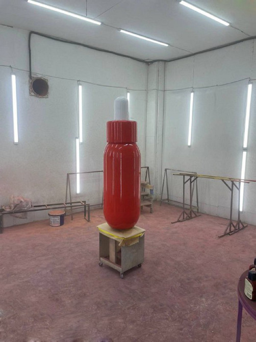 Рекламная фигура баночки под заказ для презентации сыворотки Vichy Київ - зображення 3