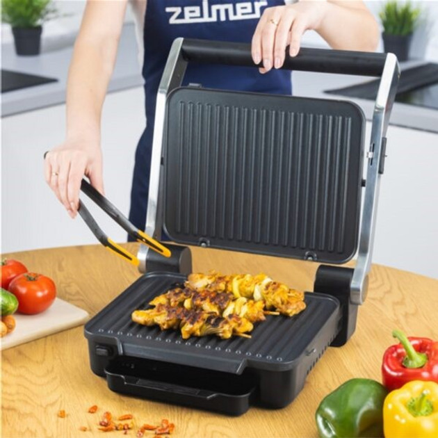 Гриль ZELMER ZPR2600 2000 Вт черный Киев - изображение 9