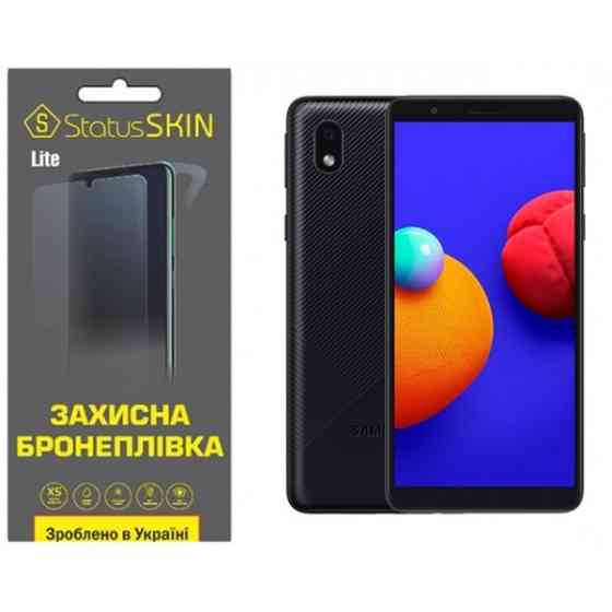 Поліуретанова плівка StatusSKIN Lite Samsung A01 Core A013/M01 Core M013 Глянцева (Код товару:33509) Харьков