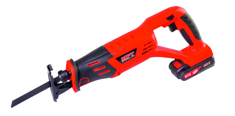 Пила сабельная аккумуляторная MPT 21 В Li-ion 1.5 Ач 0-3000 об/мин 150/5 мм кейс MCRS2105.A1 Харків - зображення 5
