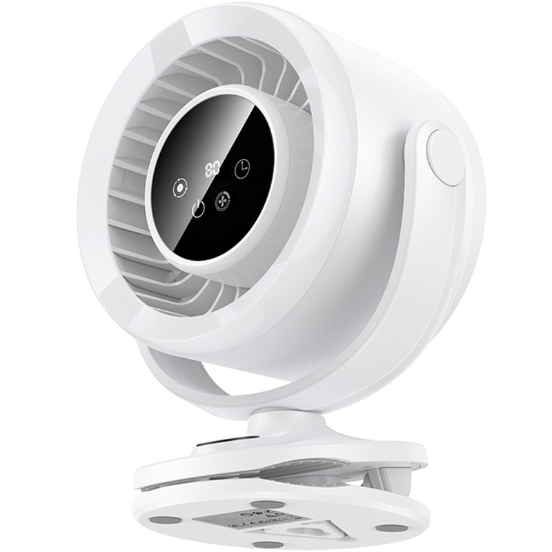 Портативный вентилятор Hoco HX608 handheld folding fan 3600 mAh Херсон - зображення 3