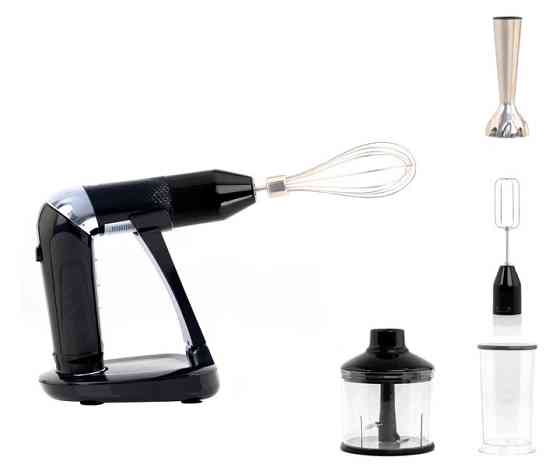 Блендер погружной аккумуляторный QUIN RHB-301 180 Вт черный Київ