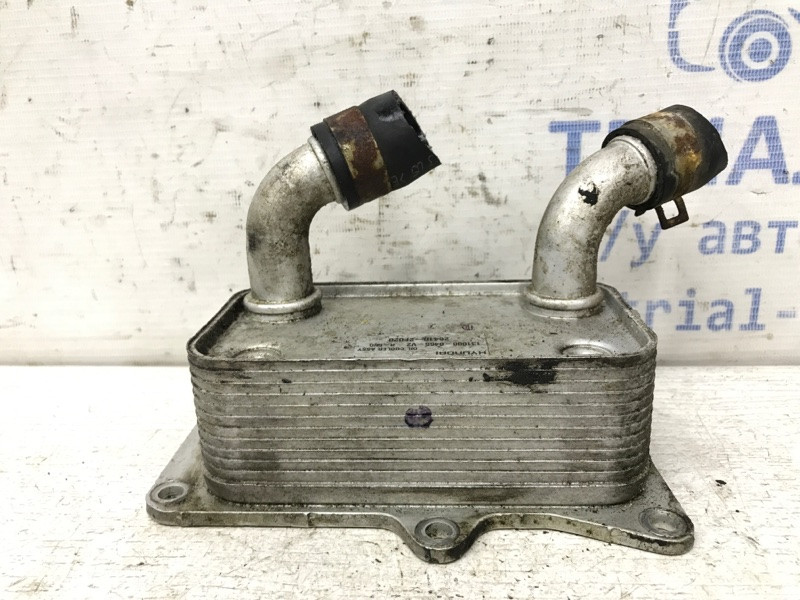 Радиатор масляный ДВС (теплообменник) Hyundai Santa fe 2012-2019 264102F020 (Арт. 33706) Київ - зображення 2