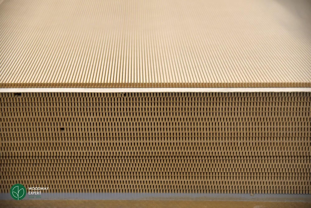 МДФ гнучкий (гнутый) з прорізами (2,5х1,22 / 2,85х1,03м) Київ - зображення 3