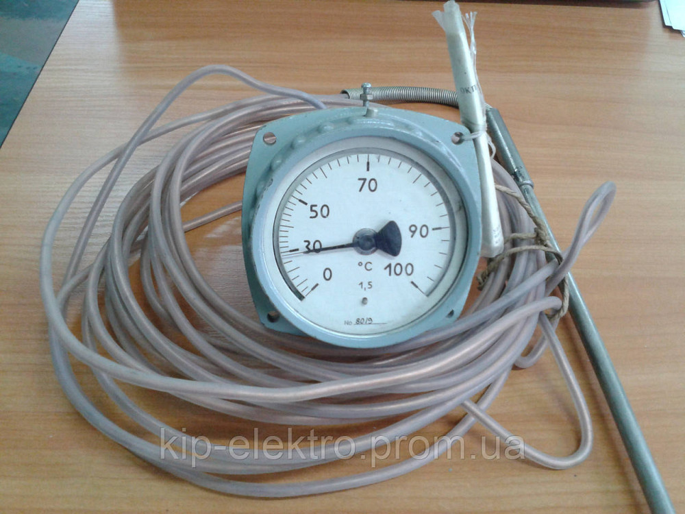 Термометр манометрический ТГП-100Эк, ТГП-100Эк-М1 (ТГП100Эк, ТГП 100Эк, ТГП100Эк-М1, ТГП 100Эк-М1, Т Киев - изображение 2