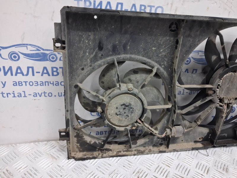 Диффузор с вентилятором радиатора Volkswagen Caddy 2K 1.9 DIESEL BJB 2003 (б/у) Київ - зображення 2