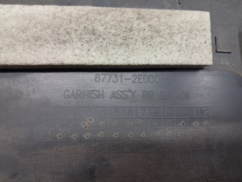 Накладка двери Hyundai Tucson JM 2.0 DIESEL D4EA 2004 задн. лев. (б/у) Київ - зображення 7