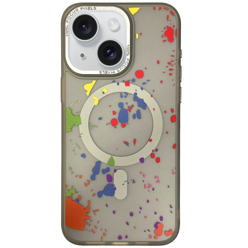 Чехол TPU+PC Flush with MagSafe для Apple iPhone 14 (6.1") Херсон - изображение 1