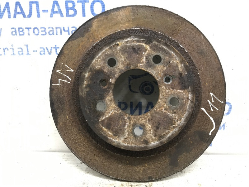 Диск тормозной задний Nissan Qashqai J11 1.2 БЕНЗИН HRA2DDT 2013 (б/у) Київ - зображення 1