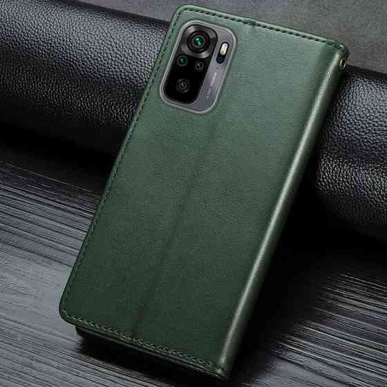 Кожаный чехол-книжка GETMAN Gallant (PU) для Xiaomi Redmi Note 10 / Note 10s Херсон
