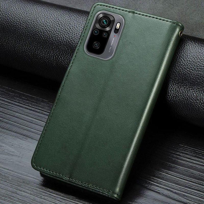 Кожаный чехол-книжка GETMAN Gallant (PU) для Xiaomi Redmi Note 10 / Note 10s Херсон - зображення 5