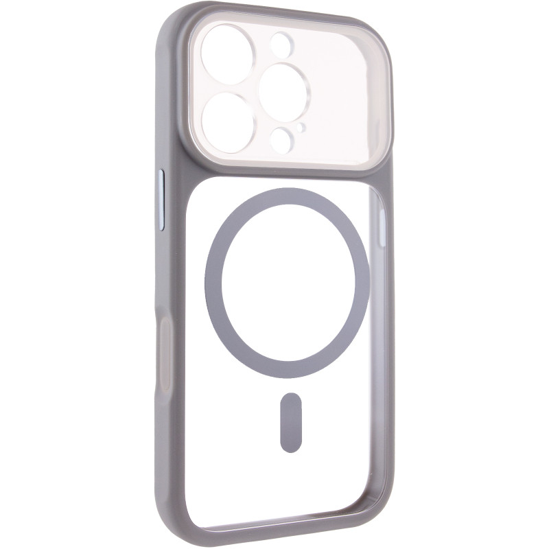 Чехол TPU+PC GETMAN Moon Clear with MagSafe для Apple iPhone 16 Pro Max (6.9") Херсон - зображення 2