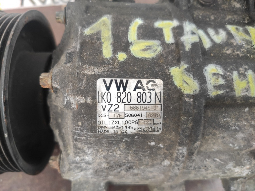 Компрессор кондиционера VW Golf V 2003-2008 (1K0820803N) Ковель - изображение 5