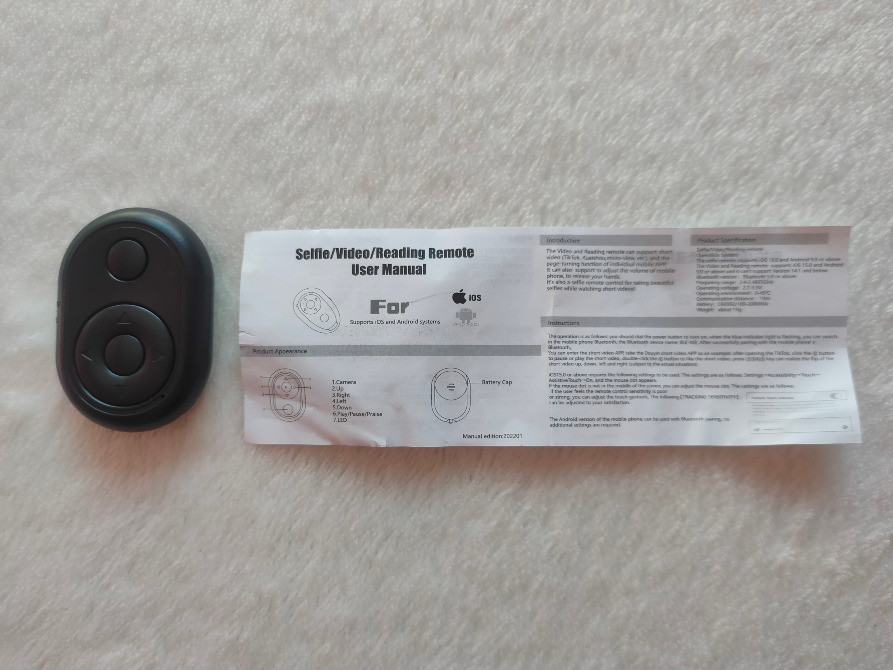 Пульт для переключения видео в тик токе TikTok Bluetooth также Фотосъёмки Бориспіль - зображення 5